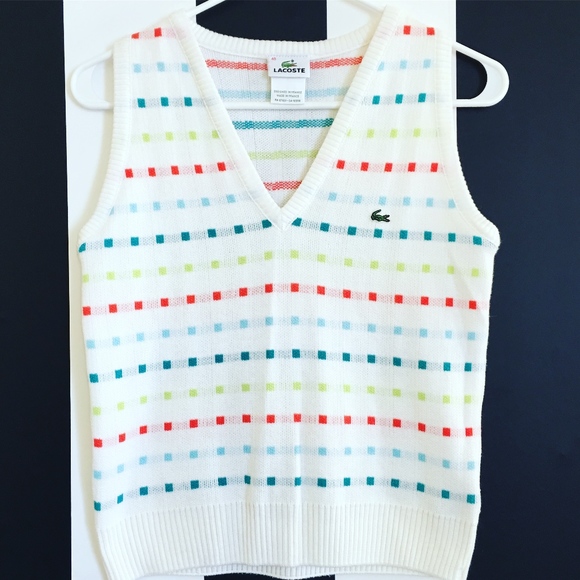 Vintage Lacoste Sweater Vest 
